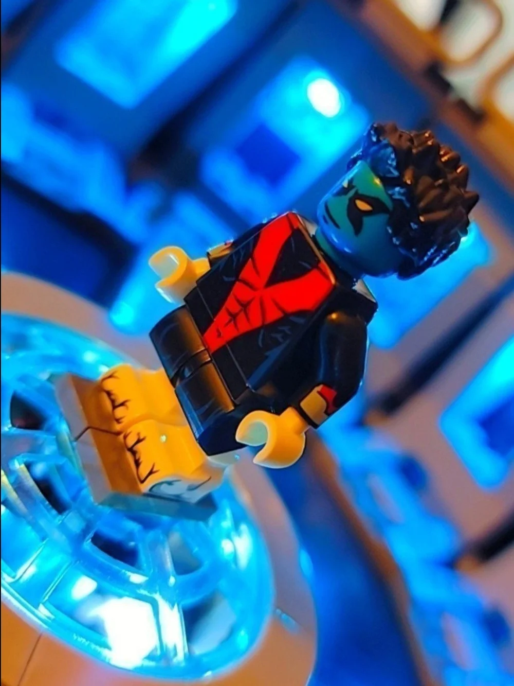 Xmen Nightcrawler Minifigure Lego Compatible